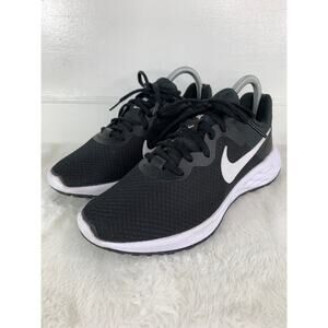 Nike Revolution 6 Women’s Size 7.5 Black White Running Shoes Sneakers DC3729-003